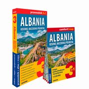 Albania, Kosowo, Macedonia Północna 3w1 przewodnik + atlas + mapa, Nowek Izabela